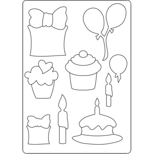 birthday balloons template