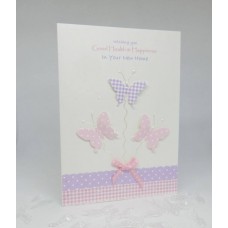 Butterflies New Home Card