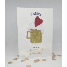 Lager Beer Father's Day Card to the Other Half