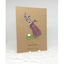Golf Father's Day Card for a Special Dad