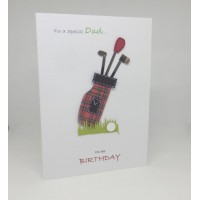Golf Birthday Card for a Special Dad