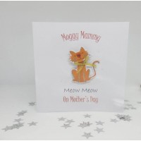 Mother's Day card for Moggy Mammy