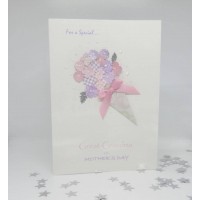 Mother's Day Card Floral Bouquet for Great-Grandma