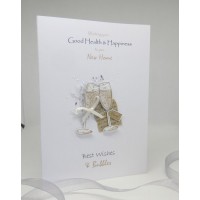 Champagne New Home Card