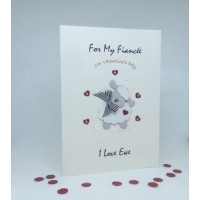I Love Ewe Valentine's Day Card for My Fiancee